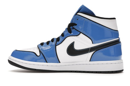 Jordan 1 Mid Signal Blue