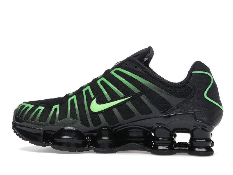 Nike Shox TL Black Green Strike