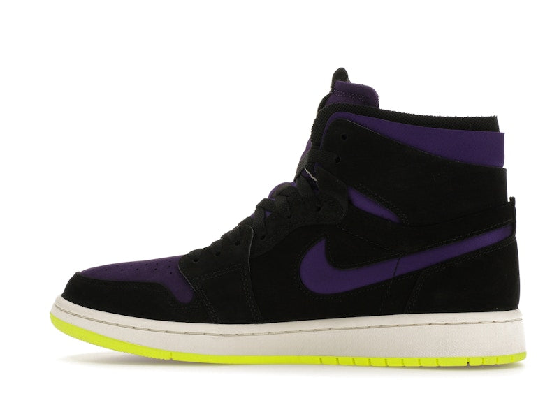 Jordan 1 High Zoom Air CMFT Black Court Purple Lemon Venom (Women's)