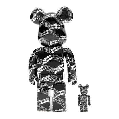Bearbrick x Solebox Pattern 100% & 400% Set