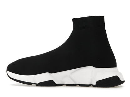 Balenciaga Speed Graffiti Trainers White Black Logo (Women's)