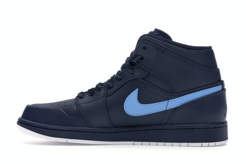Jordan 1 Retro Mid Obsidian University Blue
