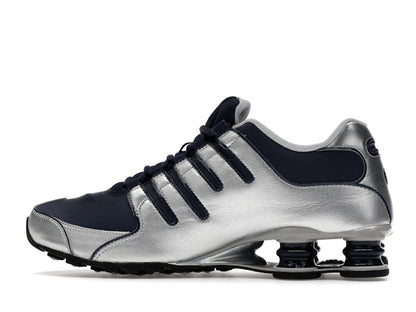 Nike Shox NZ Midnight Navy Metallic Silver