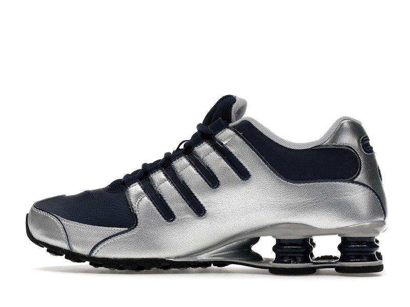 Nike Shox NZ Midnight Navy Metallic Silver