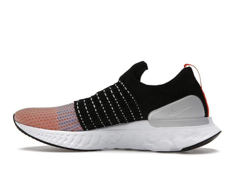 Nike React Phantom Run Flyknit 2 Black Team Orange