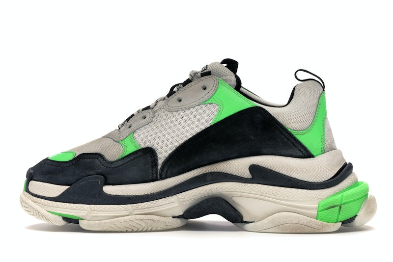 Balenciaga Triple S Mr. Porter Neon Green 2018