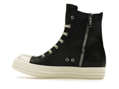 Rick Owens Lido High Sneaks Black Milk