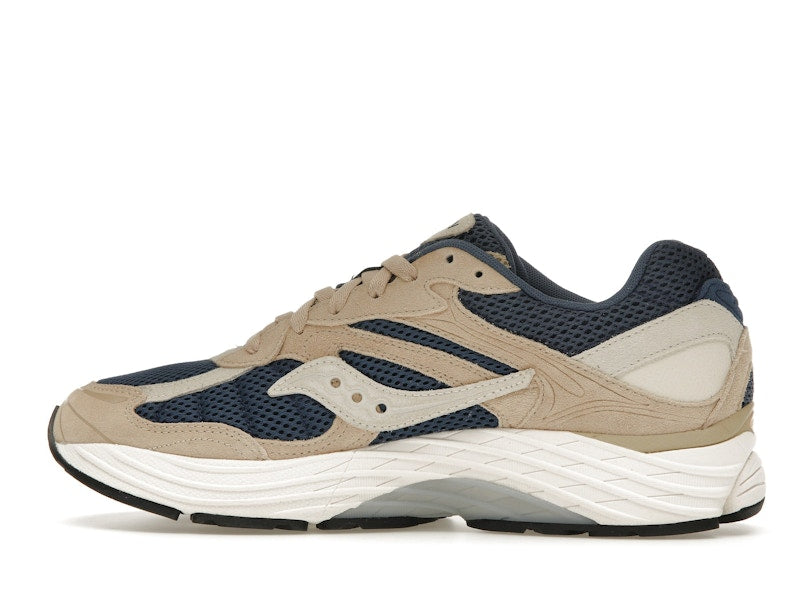 Saucony ProGrid Omni 9 Premium Beige Navy Blue