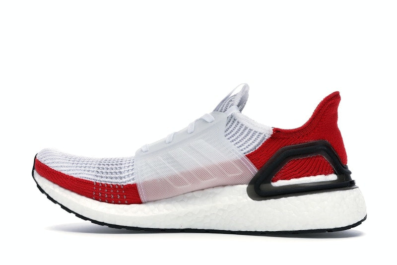 adidas Ultra Boost 19 White Scarlet