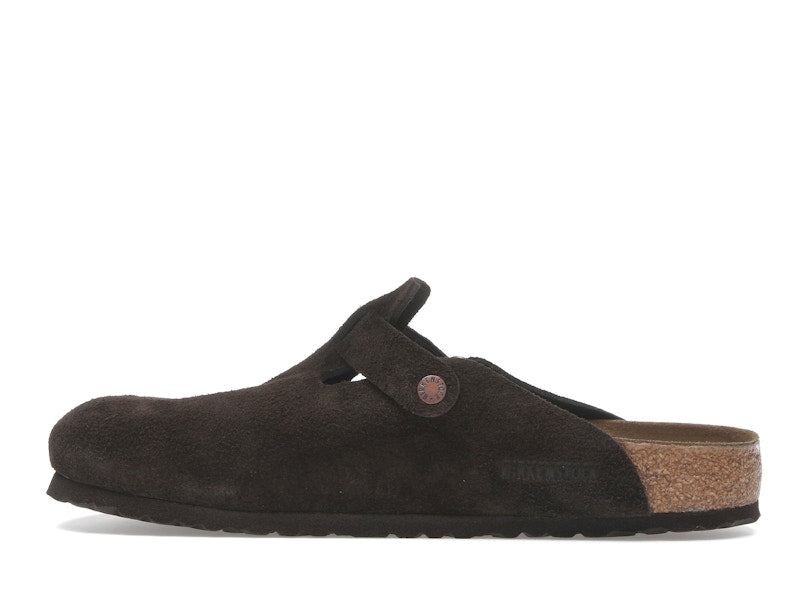 Birkenstock Boston Suede Mocha