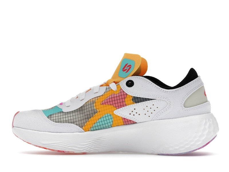 Jordan Delta 3 Nitro Low Luka Doncic White Black Dynamic Turquoise
