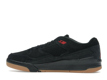 Jordan Flight Court Black Red