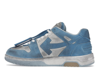 OFF-WHITE OOO Low Out Of Office Suede White Light Blue