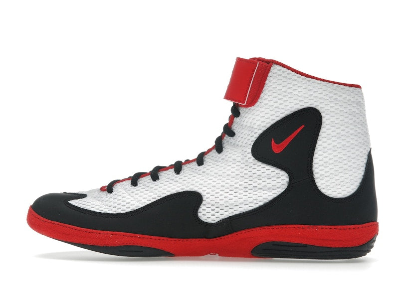 Nike Inflict White Black University Red