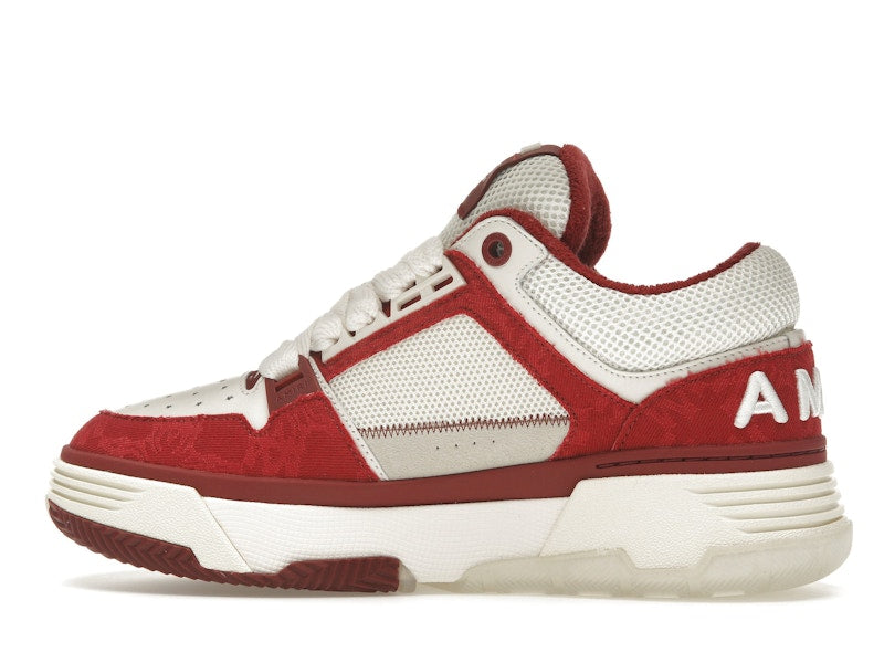 AMIRI MA-1 Deep Red Quad Monogram Print