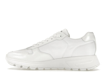 Prada PRAX 01 Sneakers Re-Nylon Brushed Leather White White