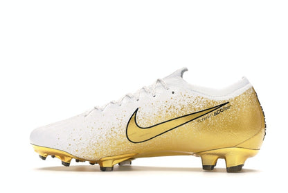 Nike Vapor 12 Elite SE FG White Metallic Gold