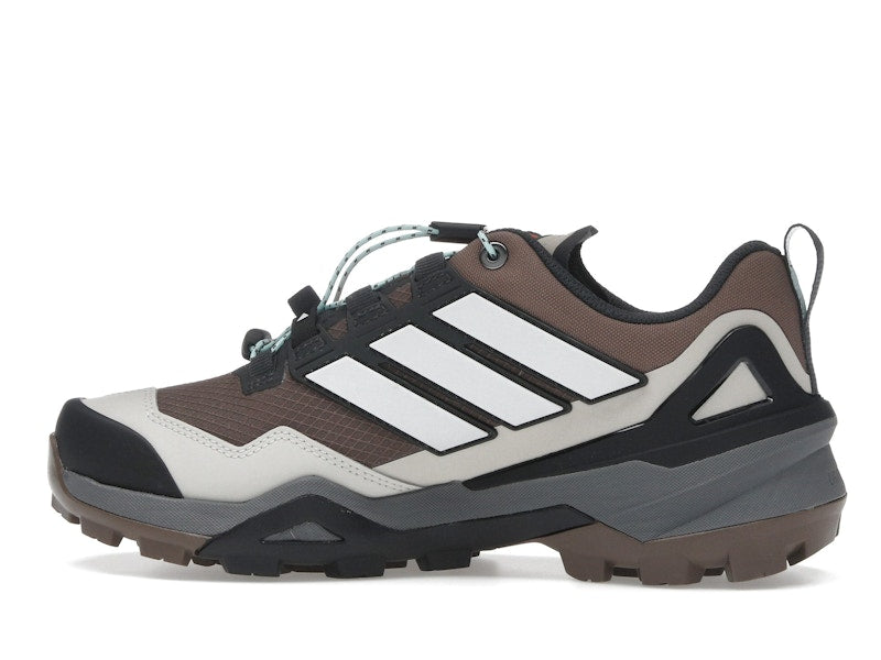 adidas Terrex Skychaser Gore-Tex Earth Strata Grey One Semi Flash Aqua (Women's)