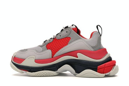 Balenciaga Triple S Red Grey (Women's)