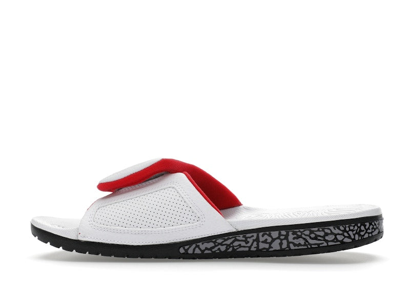 Jordan Hydro III Retro White University Red Cement