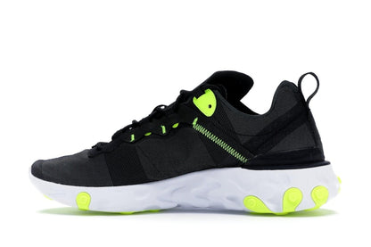 Nike React Element 55 Black Wolf Grey Volt