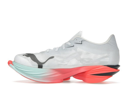 Puma Fast-R Nitro Elite 3 White Glowing Red Mint (Women's)