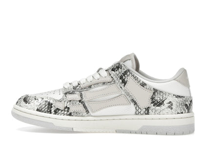 AMIRI Skel Top Low Snake Alabaster
