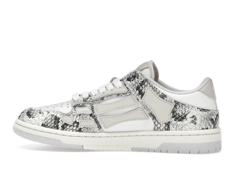 AMIRI Skel Top Low Snake Alabaster