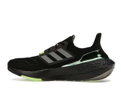 adidas Ultra Boost 22 Black Iron Metallic Beam Green