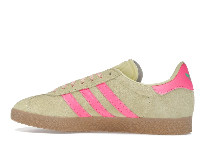 adidas Gazelle Powder Yellow Lucid Pink (Women's)
