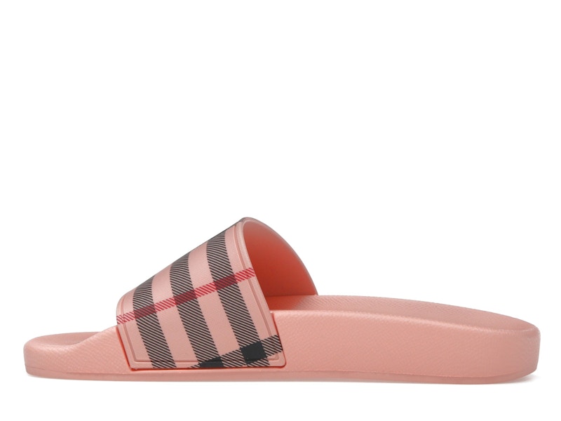 Burberry Furley Slides Vintage Check Pink (Women's)