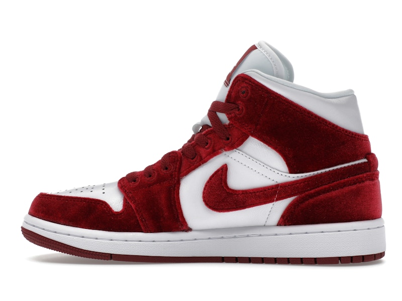 Jordan 1 Mid SE Red Velvet (Women's)
