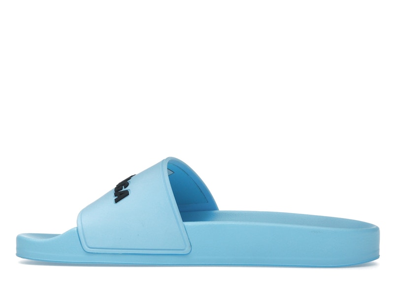Balenciaga Pool Slide Blue Sky (Womens)