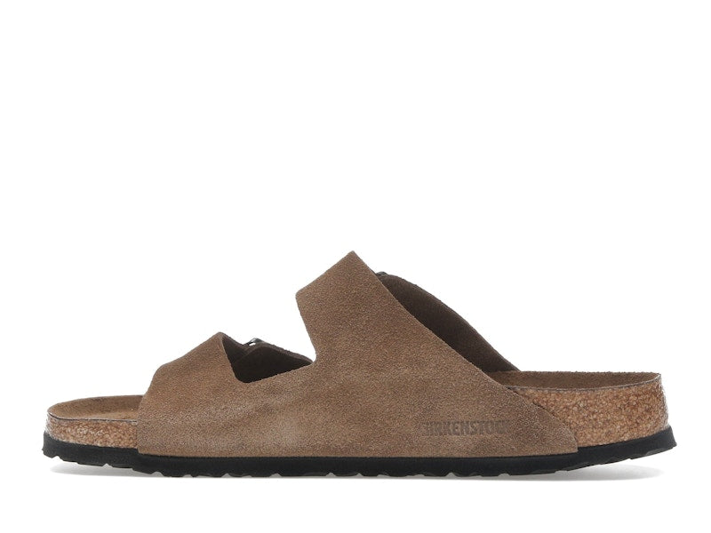 Birkenstock Arizona Soft Footbed Suede Leather Dark Tea Tonal