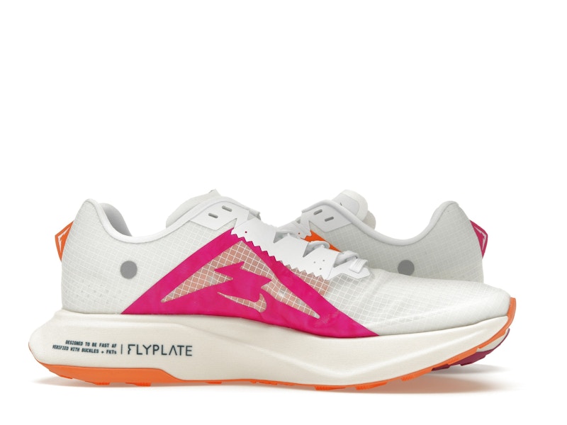 Nike ZoomX Ultrafly Trail White Safety Orange Vivid Grape