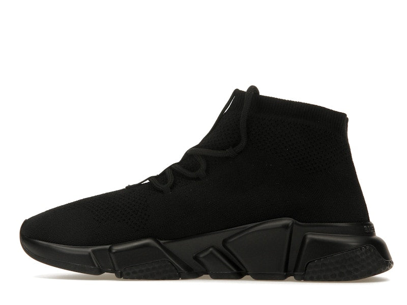 Balenciaga Speed Trainer Lace Up Black