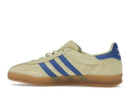adidas Gazelle Indoor Powder Yellow Royal Blue