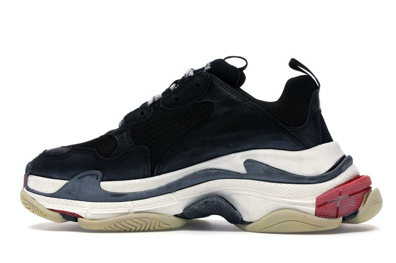 Balenciaga Triple S Black White Red (2018 Reissue)