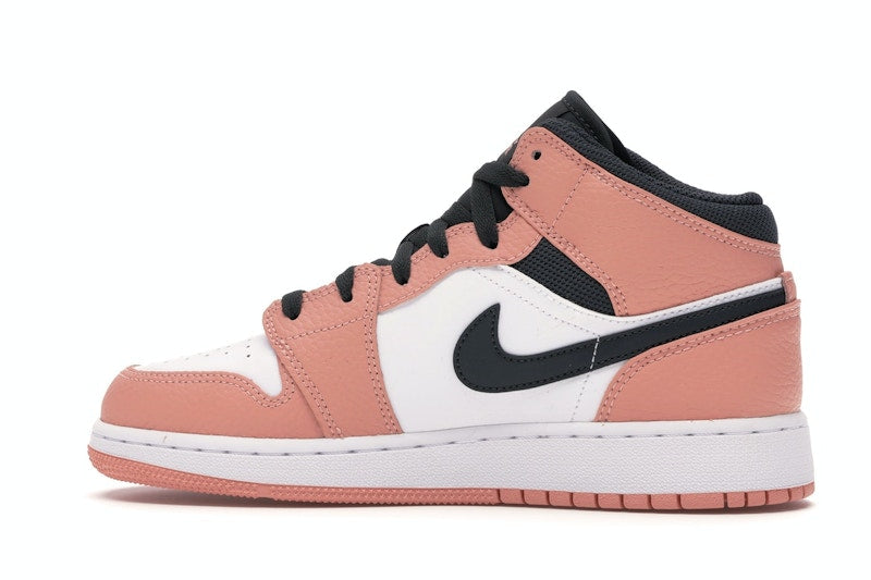 Jordan 1 Mid Pink Quartz (GS)