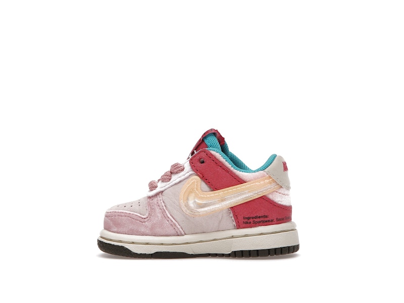Nike Dunk Low Social Status Free Lunch Strawberry Milk (TD)