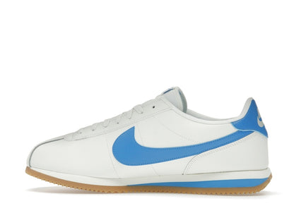 Nike Cortez Leather Sail Gum Yellow Light Photo Blue