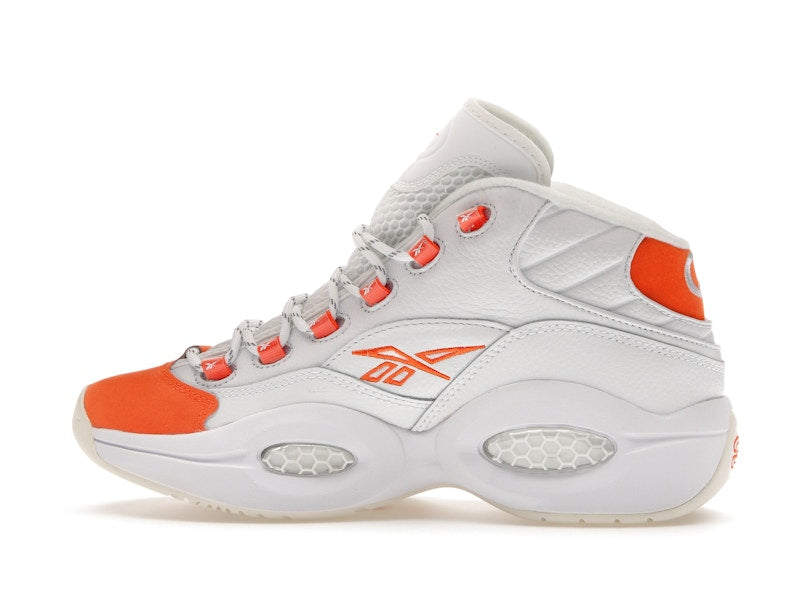 Reebok Question Mid Orange Toe