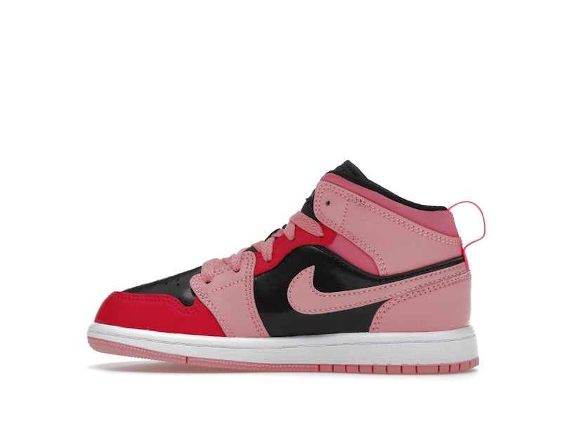 Jordan 1 Mid Coral Chalk (PS)