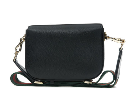 Gucci x adidas Horsebit 1955 Shoulder Bag Black/White