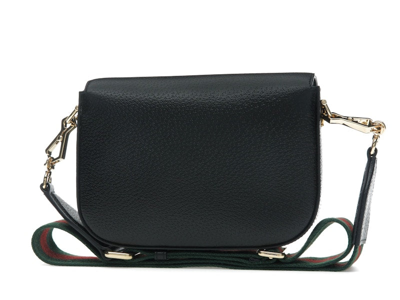 Gucci x adidas Horsebit 1955 Shoulder Bag Black/White