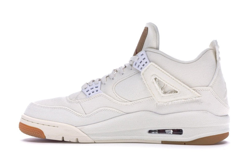 Jordan 4 Retro Levi's White (Blank Tag)