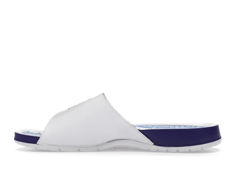 Jordan Hydro 5 Retro Slide White New Emerald Grape Ice Black