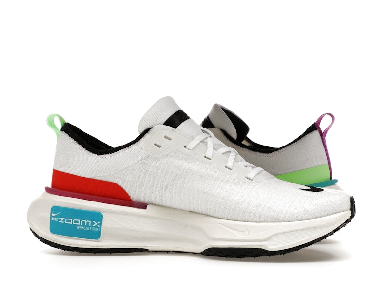 Nike ZoomX Invincible Run 3 SE White Black Picante Red Lime Blast