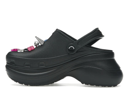 Balenciaga x Crocs Mule Black Multicolor Jibbitz (Women's)