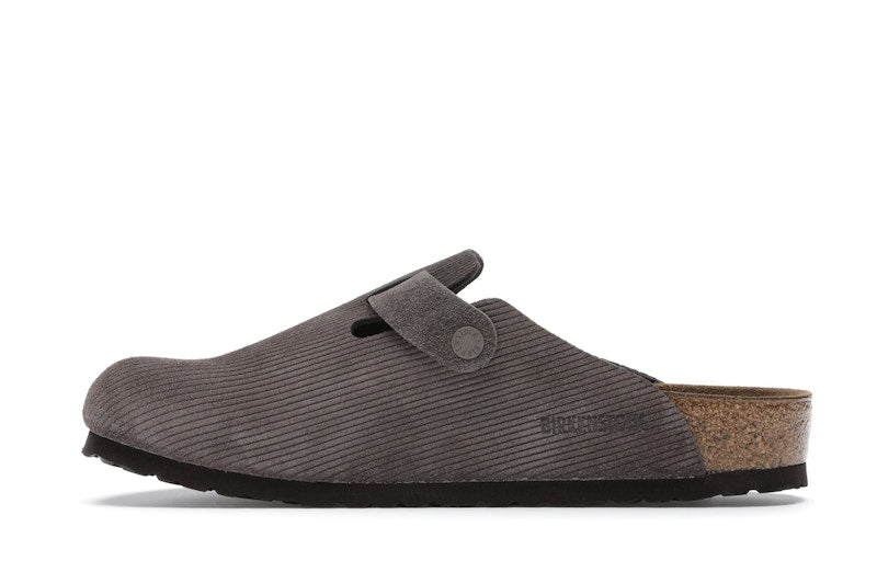 Birkenstock Boston Clogs Stussy Anthracite